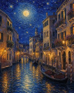 Noche en el Canal
