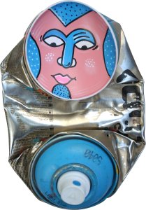 Bubble Spray Can N° 65-2018