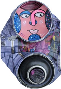 Bubble Spray Can N° 92-2019