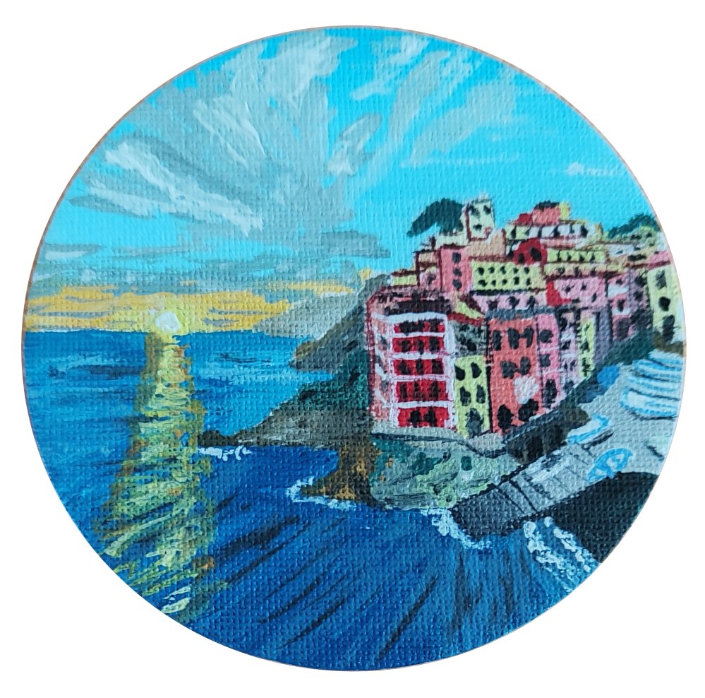 Atardecer en Riomaggiore